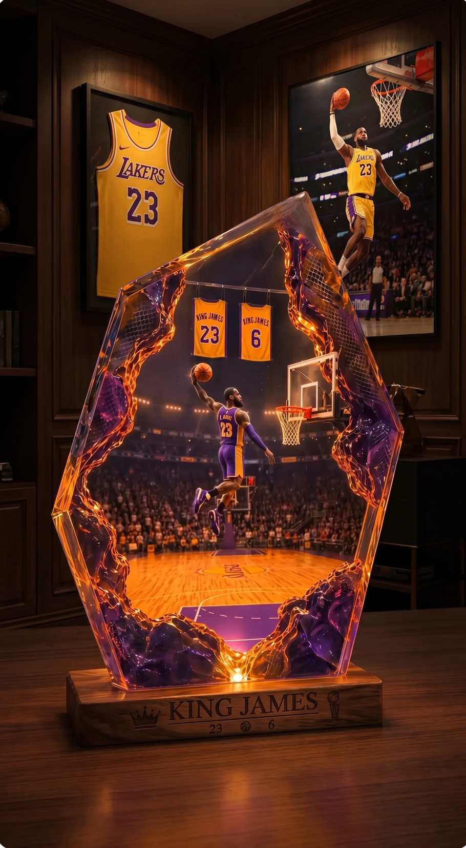 RavenResin™ NBA Player Lamp (PRE-ORDER)